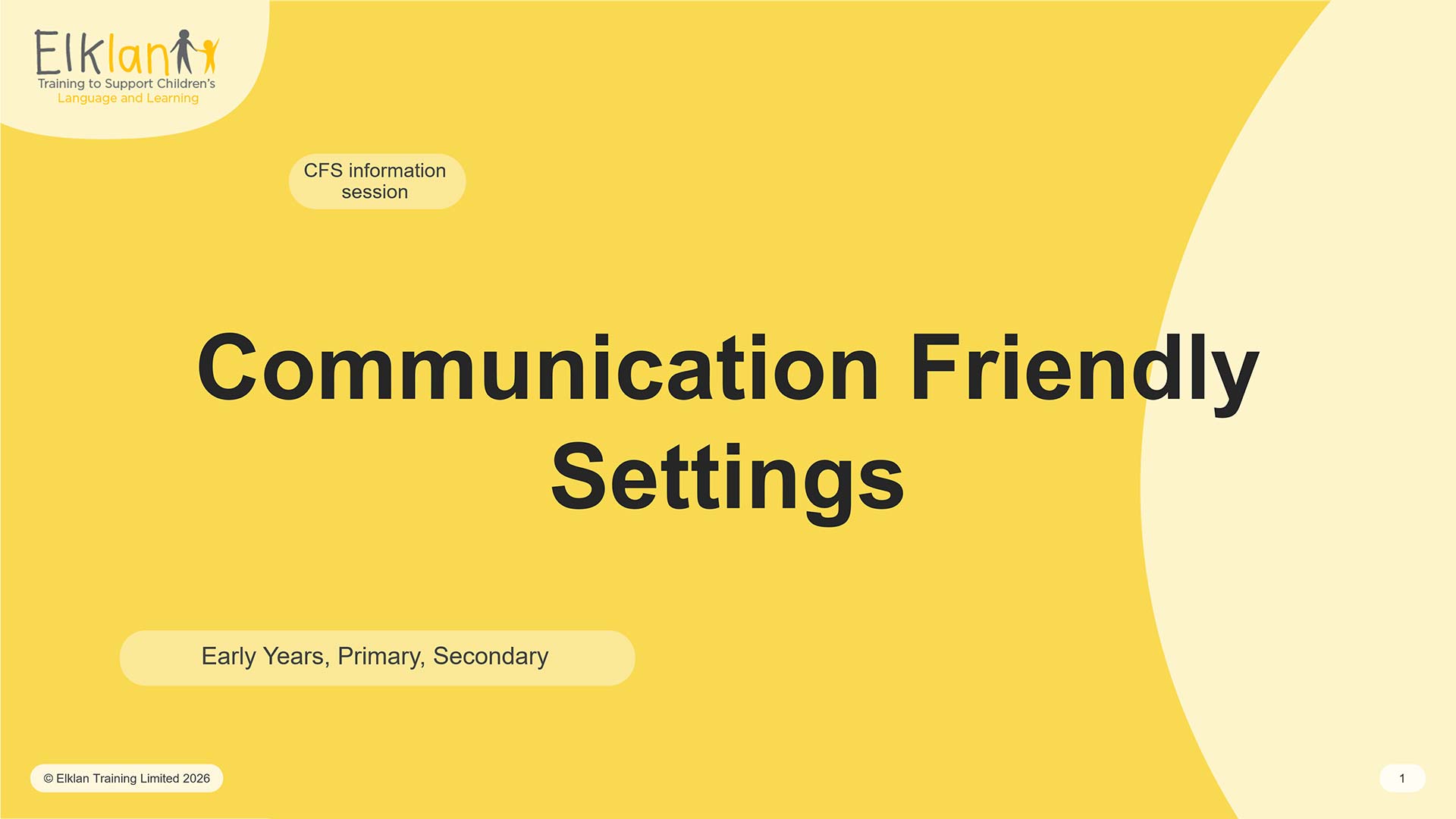 Cover image of CFS Q&A Webinar PowerPoint