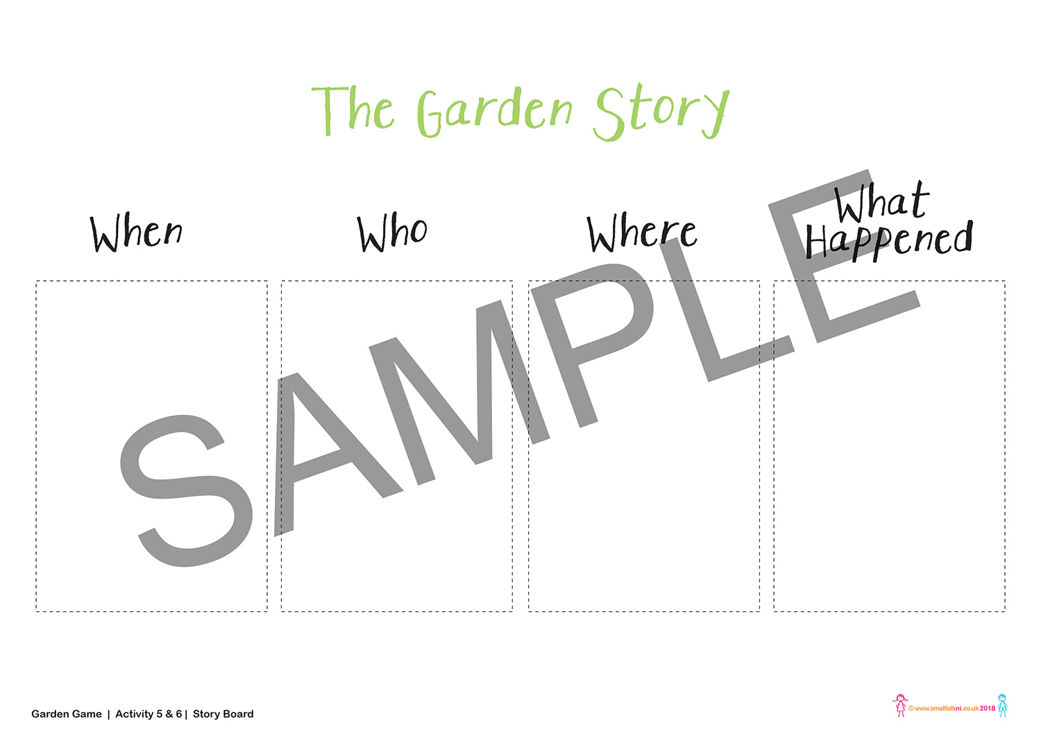 Garden & Minibeast Language Pack sample image